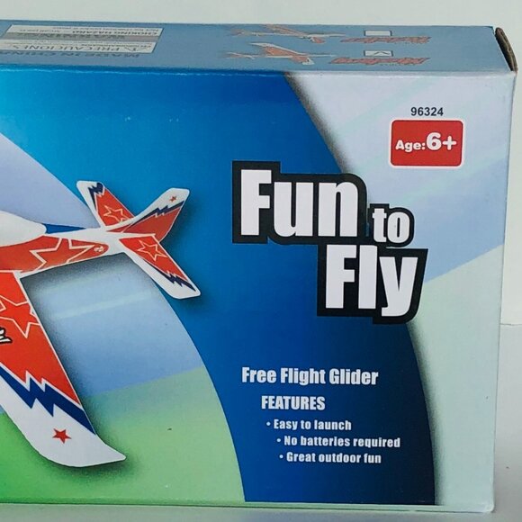 Fun to Fly S-Series Mustang Free Flight Glider 310mm x 252mm New in Box Age 6+ - Picture 9 of 12